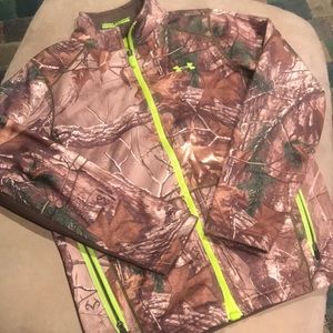 Real tree Under Armour jacket